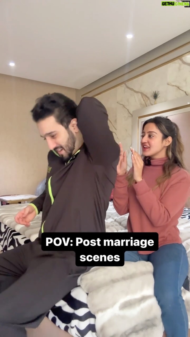 Insha Ghai - 5.2K Likes - What happens after marriage!!
#bornoninstagram #feelitreelit #funnyreel #funnyvideos #funnycouples #comedycouple #comedy #meme #funnyreels #couplegoals #couplevideos