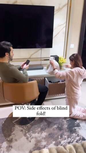 Insha Ghai Instagram - Shadi ke side effects!! 
#bornoninstagram #feelitreelit #funnyreel #funnyvideos #funnymemes #funnycouples #couplegoals #comedy #comedyreels