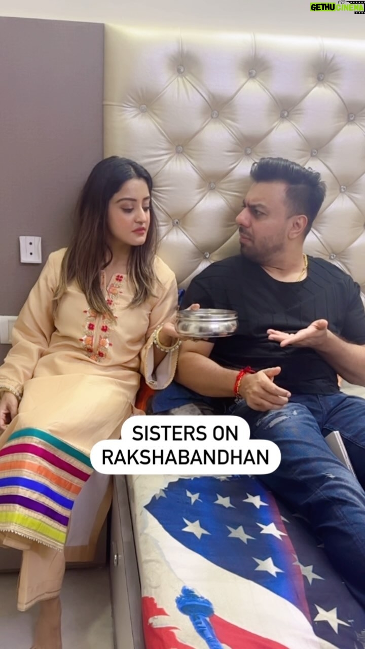 Insha Ghai - 8.3K Likes - Just sister things!!
#bornoninstagram #feelitreelit #funnyreel #funnyvideos #rakshabandhan #rakhi #rakhi2024 #siblings
