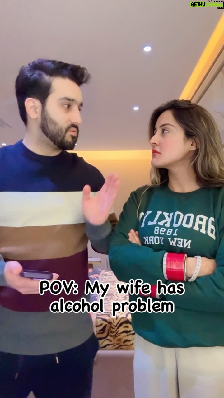 Insha Ghai - 16.7K Likes - Wife has alcohol problem!! Help!!
#bornoninstagram #feelitreelit #funnyreels #couplegoals #couplereels #funnycouple #comedy #couplecomedy #meme #comedyindia #couplelove #happynewyear #newyear