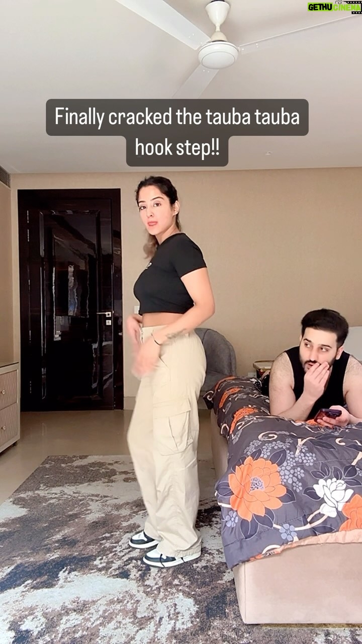 Insha Ghai - 7.8K Likes - Cracked the tauba tauba hook step finally!
#bornoninstagram #feelitreelit #funnyvideos #funnymeme #taubatauba #funnycouples #couplegoals #funnyshit #memes #comedy