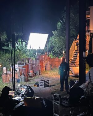 Jenna Leigh Green Instagram - Behind the scenes shots from Decade of the Dead! What a crazy ride this was, shot all on location on the stunning island of Oahu, Hawaii! Available to stream NOW on @appletv.