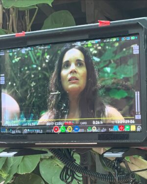 Jenna Leigh Green Instagram - Behind the scenes shots from Decade of the Dead! What a crazy ride this was, shot all on location on the stunning island of Oahu, Hawaii! Available to stream NOW on @appletv.
