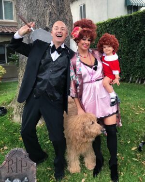 Jessica Collins Instagram - Memories of Halloween Past… 👻🎃