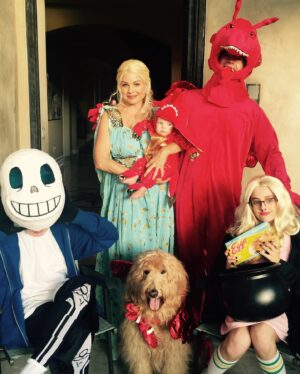 Jessica Collins Instagram - Memories of Halloween Past… 👻🎃