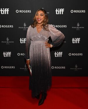 Karen Robinson Instagram - I did me some TIFF’ing, and now MI TYAD (that’s “I’m tired” in 🇯🇲, not an acronym😂), but it was well worth getting out the 🏠. Thanks to every soul who helped make the good times roll!

Some of the talented people who turned me out (Read: the shots when I really looked put together and well photographed) . . .

📸@georgepimentel1 & @davidapike 
💋@roxannedenobrega
💇🏽‍♀️@hairissimone & @onyxbarbers 
💃🏽@lifeofmanek

#tiff2024 #longines #NKPRItHouse #RoadToGoldenGlobes #CFCHomecoming #goodtimes