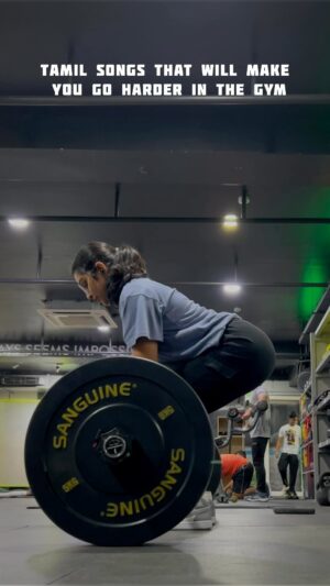 Kaviya Ravichandran Instagram - I always listen to Tamil songs during workout❤️ Also let me know your favourite gym songs in the comments

Reel inspired by @callmesilvs 

#gym #gymmotivation #workout #tamil #tamilsong