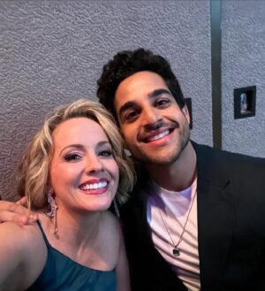 Kelly Stables Instagram - Red carpet & backstage @burbankfilmfest Awards gala where they let me host again! Honoring the amazing @paulfeig who is also the nicest person in the world & celebrating all the filmmakers on their huge success! Fangirled over @itsmeparas @barahsakers @emilytosta  @daviddelrio & more friends! @selahvictor always making me laugh @kurtrpat I love you babe.