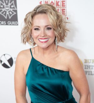 Kelly Stables Instagram - Red carpet & backstage @burbankfilmfest Awards gala where they let me host again! Honoring the amazing @paulfeig who is also the nicest person in the world & celebrating all the filmmakers on their huge success! Fangirled over @itsmeparas @barahsakers @emilytosta  @daviddelrio & more friends! @selahvictor always making me laugh @kurtrpat I love you babe.