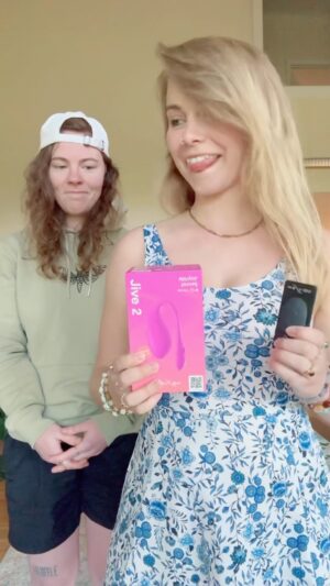 Kendra Instagram - OKAY but spicing up our date night with @wevibe ‘s new Jive 2 was a total ✨vibe✨ 💅🏼😌 Link in bio and use code HKVIBE for 20% off sitewide for a limited time.

#datenight #couplegoals #fyp #reaction #comedy #wevibe