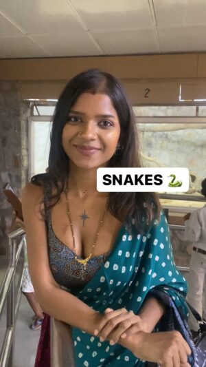 Khyati Shree Instagram - I was most excited to look at snakes in Delhi Zoo. Partly because it was an air conditioned space but mostly because I have very less knowledge of native Indian snakes and thought this visit could help me familiarise with them. A Python looks intimidating due to its size, that’s the reason it gets harmed so often however it is totally non venomous. A Rat Snake can be upto 2 metres long and people sometimes confuse it with Cobras as they are both very long and slender, however a Rat Snake is non poisonous and has a cute tiny head, a Cobra (aka ‘Naag’) has a very distinct inflated hooded and a patterned head which I think everyone is familiar with. Also I found out later, Rat Snake in hindi is Dhamin only. There are more types of venomous snakes in India apart from Cobra, but others were not present in the snake house. You will find 5-6 displays of Indian Rock Python, each bigger than the other, one cobra, one diadem and one rat snake. Those were the snakes and then there is one monitor lizard. Overall I still got to learn something, I would run but won’t harm a Rock Python, but I must say spotting differences between all these snakes takes a keen eye. #snakes #indiancobra #reptiles #ratsnake #delhizoo #snakehouse #monitorlizard