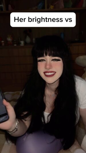 Lara Rose Instagram - Tag someone who has their brightness up 😂
-
-
-
-
-
-
#explore #explorepage #egirl #goth #lifehacks #lifehack #reels #hacks #uk #usa #australia #kitten #cat #prank #skit #fake