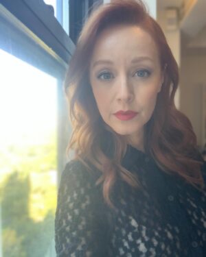 Lindy Booth Instagram - loved being in new york this weekend celebrating #countdowntochristmas and #holidazed  big thanks to my glam team for getting me in the holiday spirit! 💄: @mirandarichardsmakeup
💇‍♀️: @lauracosta.nyc 
👗: @vince