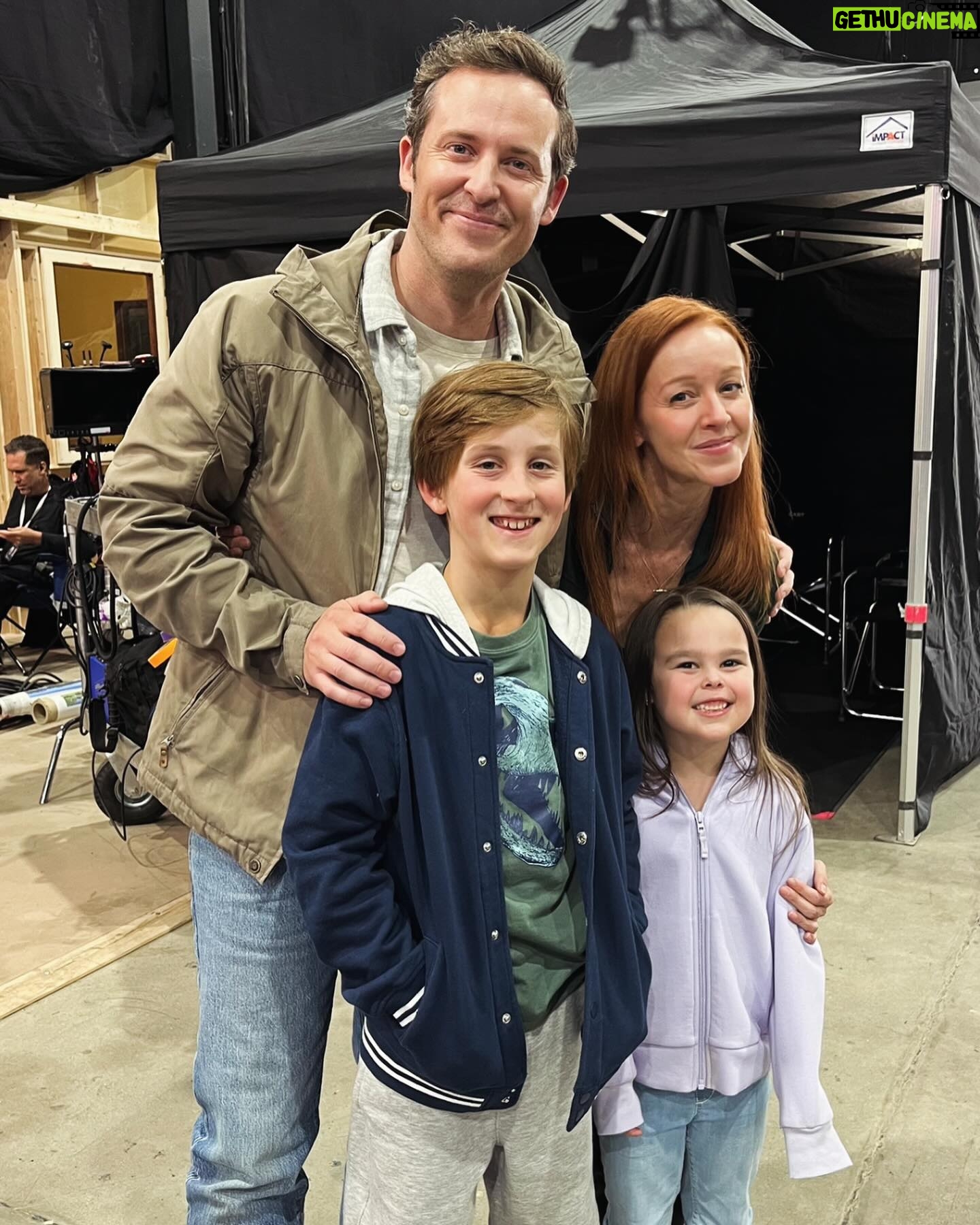 Lindy Booth - 5.2K Likes - thank you guys for all the @trackercbs love tonight. i had the best time running around, driving around, singing in the car and trying to keep a straight face around #justinhartley @cbstv @paramountplus #Tracker (ps. how adorable is my family?!?)