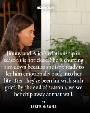 Lukita Maxwell Instagram - In @appletv’s ‘Shrinking,’ actress Lukita Maxwell (@lukita) holds her own opposite Hollywood all-stars like Jason Segel, Jessica Williams, and Harrison Ford while giving a nuanced performance as a 17-year-old living with grief.

She describes her character Alice as an “emotional anchor” in the series, as she and her father Jimmy (Segel) work to repair their relationship after a fatal car crash took her mother Tia's life. In season 2, Alice and Jimmy face another emotional curveball, when Louis, the driver in the accident, re-enters their lives. 

Throughout the series, Maxwell  brings a compassionate and realistically messy depiction of teenage mental health to the screen, which culminates in a cathartic confrontation in episode 6 (out today). Link in bio to read our interview with the 23-year-old rising star.
