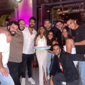 Menna Samaha Instagram - I am grateful for each and every one of you who celebrated my birthday with me…Thank you from the bottom of my heart❤️ 

Set @allinone_onlinestore