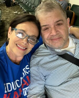 Meredith Salenger Instagram - Happy 7 year anniversary @pattonoswalt!!!! What a happy, beautiful life, full of adventure and kindness and service and support and love and all good things. You and Alice light up my life. Forever and always… right down the line. 💖