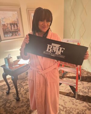 Michole Briana White Instagram - #flashbackfriday #bmf  #bts #lovewhatido ♥️
@bmfstarz @starz