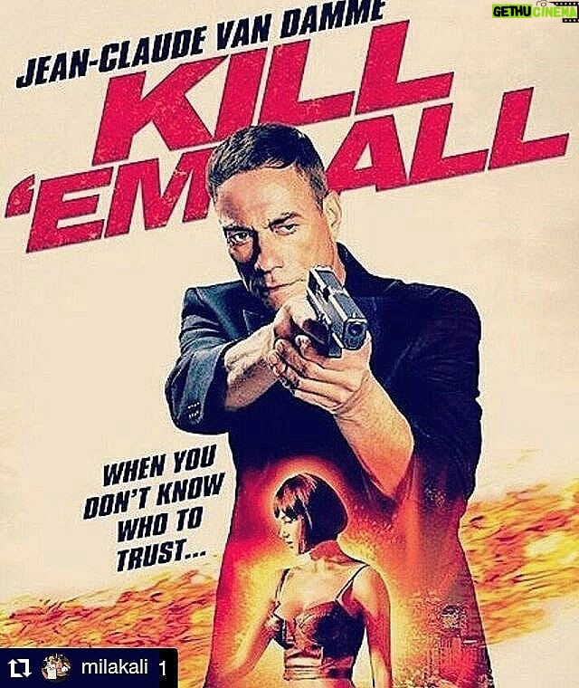Mila Kalađurđević - 381 Likes - "When you don't know how to trust" 
#goodmorning • • • • • •
#Repost @killemall.1 ・・・
#jcvd @jcvd @keyfern55 #krisvandamme @therealdanielbernhardt #danielbernhardt @petermalota #petermalota @autumn_reeser #autumnresser @milakali #milakali @emiliandefalco @christopher_heskey #killemall  Finally the cover of DVD is out,with me of course 😇😊😊😊😃 #movies #hollywood 
True story from Serbia,I'm sure you will love this movie...