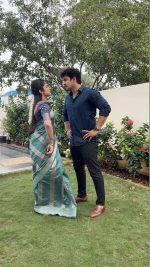 Nikitha Rajesh Instagram - ♥️✨ #Pushpa2 #malli #vijayvenkatesan #nikitharajesh