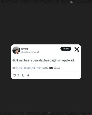 Paal Dabba Instagram - Yes you did 🙌 @paaldabba.iam ‘s #170CM was featured in an @apple Mac Ad 💻 !! #tamilindie🙏🏻 #thinkindie