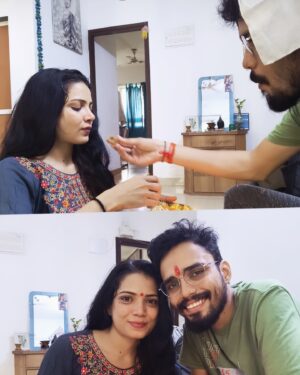 Palak Singh Instagram - Bhaaaiiii…..
Happy rakshabandhan😘
@_.jitesh_singh._