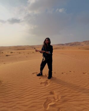 Pooja Shanka Instagram - Wanderlust and desert dust 🐪