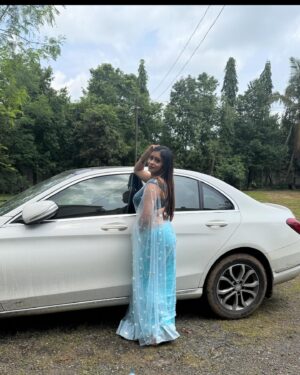 Priyanka Chaurasia Instagram - Glowing IN Glamorous BLUE🩵💙
##blue #love #nature #photography #sky #art #green #red #instagood #beautiful #sea #photooftheday #summer #white #black #instagram #beach #travel #photo #like #clouds #fashion #sun #picoftheday #sunset #follow #beauty #water #piikuuuu