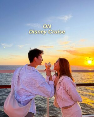 Rachel Wan Instagram - Swipe to see how ✨pixie dust✨ and ocean waves turned our everyday blah into a magical time!  
From lounging on deck to epic adventures with Mickey & friends, this cruise is everything our inner child needed. Disney Wonder truly comes alive at sea – world-class entertainment, dining, and destinations all rolled into one unforgettable vacation!  
We booked this incredible experience via @kkdaysg – your easy gateway to Disney Cruise dreams.   
Which Disney character would you like to meet at sea? Let us know in the comments below!  Stay tuned for our full experience in the next post!  

#KKday #ExploreWithKKday #TravelWithKKday #KKdayMakeMyDay #DisneyCruise