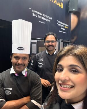 Rakhee Vaswani Instagram - Day 3 at @bakeryandhorecabusiness was a wrap! 😍 The masterclass on Gourmet Loaded Cookies at @unoxlounge.mumbai was a perfect finale, and all the demos went seamlessly🩷

The event was a fantastic experience three days filled with learning, creativity, and excitement😍Grateful for everyone who joined and made it memorable!🥰

#chefrakheevaswani #palateculinarystudio #palateculinaryacademy #trendingreels #bakerybiz2024 #unoxoven #unoxindia #reelsinstagram #explorepage #explore #fyp シ #fyp #chefs #chefslife #exhibition #jioconventioncentre #BakeryBiz #UnoxBooth 

@jioworldconventioncentre @ranjeevksinha @sivanandharikrishnaperumal @unox_india @unoxlounge.mumbai @unoxovens @chefadil_unoxindia @hruiichan @bakeryandhorecabusiness @nrastogi07