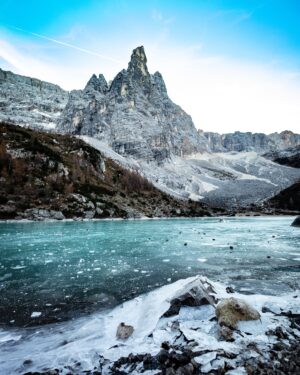 Rebecca Roy Instagram - Conquering Lago di Sorapis was more than just a hike; it was a journey that pushed our limits and rewarded us with pure magic. 

The frozen lake at the summit took our breath away, filling us with a rush of accomplishment that made every challenging step worth it. As the sun set and darkness enveloped the trail, the quiet wilderness gave way to a sky full of stars, guiding us back. 

This adventure wasn’t just about reaching the top—it was about embracing every moment of the climb. Truly a hike we’ll never forget.

📍Lago di Sorapis 
Travel by @gtholidays.in 

#chennaiinfluencer #coupletravel #aroundtheworld #adventurecouple #dolomites #italy #hike #indianblogger #mountains #travelinspiration #travelinfluencer