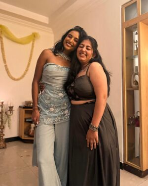Rida Tharana Instagram - @the.rebel.kid convinced me to throw a Diwali party, and I finally did it! 🥹✨ Had all my favorite people around, bringing in their best vibes, and I can’t even describe how happy it made me feel. We filled the house with laughter, music, delicious food, and of course, tons of sparkle. From dancing in the living room to sharing stories over sweets, it was a night filled with warmth and joy. It felt like Diwali in every sense—full of light, love, and amazing company! 💖🪔
Wearing : @leaclothingco 

#DiwaliHouseParty #FestiveFeels #GoodVibesOnly
