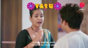 Ridhima Tiwari Instagram - Heloo watch me on @officialprimeplay vasu trailer release 
.
.
.
#webseries #trendingreels #viral #instagram