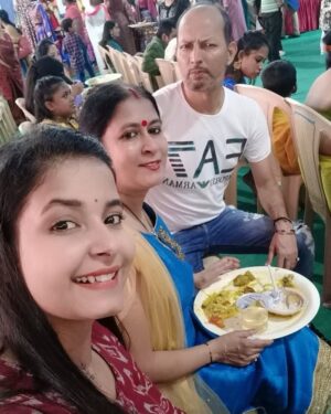 Ridhima Tiwari Instagram - #natasharajswari😌 #family😘💕