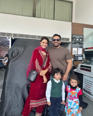 Ritu Rathee Instagram - Got our new ride today !! Unveiling soon !! 🏎️ 
#Flyingbeast
