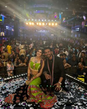 Riva Arora Instagram - All about garba night!!🤍 grateful 🤭🤝
.
#riva #rivaarora #rivarora #deepakjoshi
