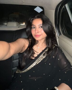 Ruchika Rathore Instagram - This naari loves saree🖤