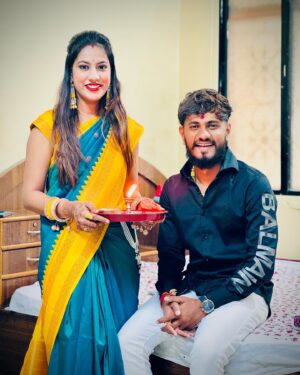 Rutuja Jadhav Instagram - दुःखाची सावलीही तुझ्याजवळ न येवो
चेहरा तुझा कायम असाच हसरा राहो – दिवाळी पाडव्याच्या शुभेच्छा!♥️🐣✨