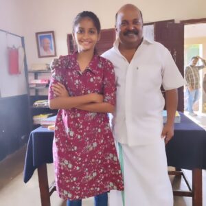 Sachana Namidass Instagram - After maharaja reunion with my most lovable child
#maharaja #singampuli