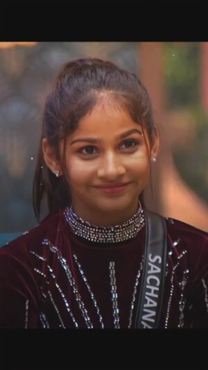 Sachana Namidass Instagram - Costume design : @rarelovefashion 💕

EC: @sachana__slays Thanks ♥️

#sachana #sachananamidass  #biggboss #bigbosstamil