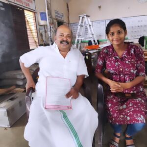Sachana Namidass Instagram - After maharaja reunion with my most lovable child
#maharaja #singampuli