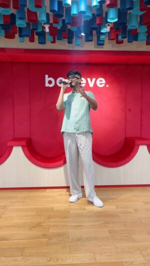 Sai Abhyankkar Instagram - When Sai Abhyankkar walks into the Believe Music India office, you know the vibes are about to go through the roof!🎤✨
 
We got to experience firsthand his passion for music, hear some amazing stories, and vibe out to his incredible tunes. It’s days like these that remind us why we love what we do.🫶
 
Until next time, Sai!🙌

(Sai Abhyankkar | Believe Music India | Office Visit | Music Industry | Think Music India | Music)