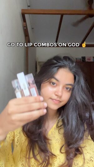 Sameeha Mariam Instagram - if 😗 was a video
i got the clear gloss from @myzudio ,the glitter and nude one from @westsidestores 😋