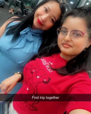 Samita Paul Instagram - There’s real joy in planning a trip with ur best friend #gawahati @amchiwatre  travelling to Guwahati