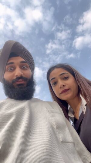 Sehaj Arora Instagram - When @freshbitesss  24:7 / Jee Nhi Lagda 😂🤣