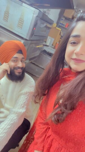 Sehaj Arora Instagram - Happy Valentines Day ❤️❤️ Love You @kaurgeous_roop