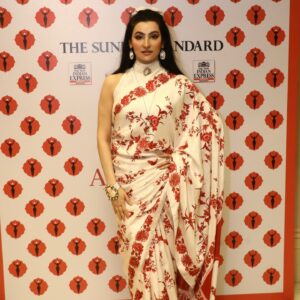 Shalini Passi Instagram - Honoured to receive the Devi awards instituted by The New Indian Express group and celebrating all the incredible women in the arts, economics, public service, and governance.

#DeviAwardsDelhi2024
@prabhuchawlaplus @santwanabhatt @newindianexpress @theeventxpress @kiaasaofficial @paras_buildtech @rpsggroup @vijohnindia @hackerkitchensindia @tallysolutions @lexus_india @pc_jeweller @ahujasonsofficial @prabhatamgroup @ntpclimited @radicokhaitan

Personal Wardobe:
Outfit: Ashdeen  @ashdeenl
Bag: Dolce & Gabanna 
Jewellery : Personal Collection
#DeviAwards #DeviAwardsDelhi #DeviDelhi #DeviDelhi2024 #celebratingwomen #DeviAwards2024 #womenexcellence #empoweredwomen