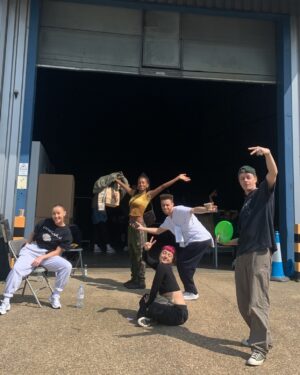 Shanie Blais Instagram - What a ride!!! What an experience 😭 I am beyond grateful to have been a part of this movie and meet so many new friends. Every story, emotions, love and moments made this experience so beautiful. 
Wicked you have a special place in my heart forever 💚

Thank you to one of the greatest @chrislxd for trusting me all the way in London 🩷

Thank you to @jonmchu a gem to work with ✨

Thank you to all the choreo team who kicked ass everyday 
@willloftis 
@comfortfedoke 
@iamemiliodosal 
@leahhill_dancer