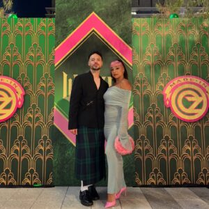 Shanie Blais Instagram - Wicked, you have a special place in my heart 💚🫧🩷

#wicked #wickedpremiere #losangeles 

Glam @julieeedinhh