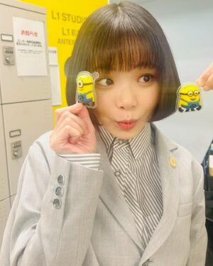 Shuri Instagram - 現場でどら焼きとミニオン捕獲しました🙋‍♀️

#モンスター